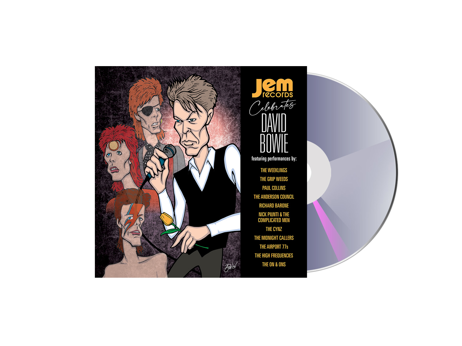 Jem Records Celebrates David Bowie
